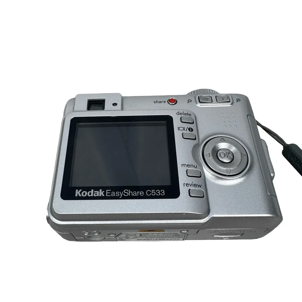 Kodak EasyShare‎ C533 Digital Camera 5.0MP 3x Optical Zoom Gray For Parts Repair